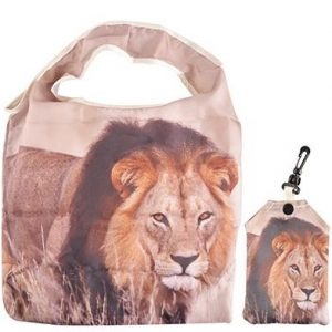 Opvouwbare shoptas leeuw