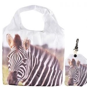 Opvouwbare shoptas zebra