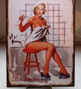 Tinnen plaat Bathroom