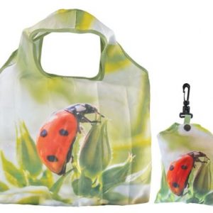 Opvouwbare shoptas lieveheersbeestje