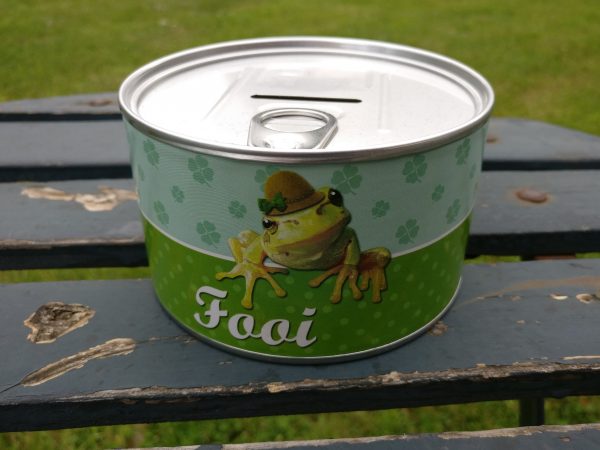 Spaarblik Fooi