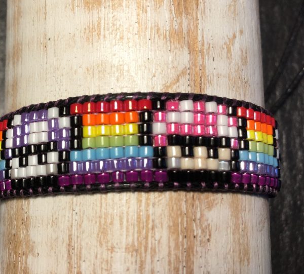 Miyuki armband regenboog/paddenstoelen - Afbeelding 3