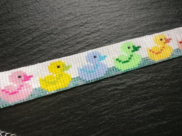 Eenden op water Miyuki armband - Afbeelding 3