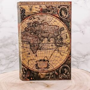Opbergboek wereldkaart medium