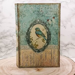 Blauwstaart vogel opbergboek