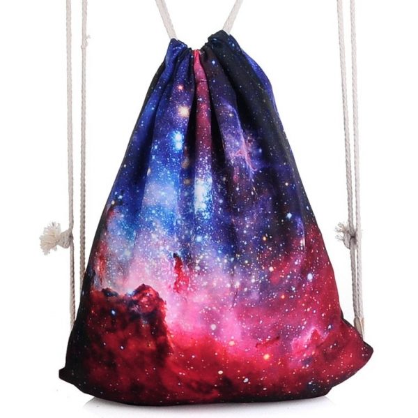 Rugzak met galaxy print