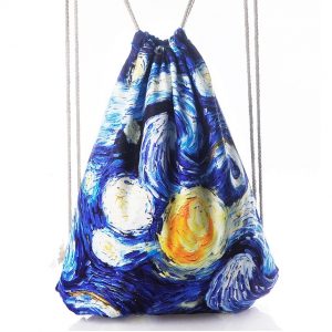 Rugzak met Starry Night print