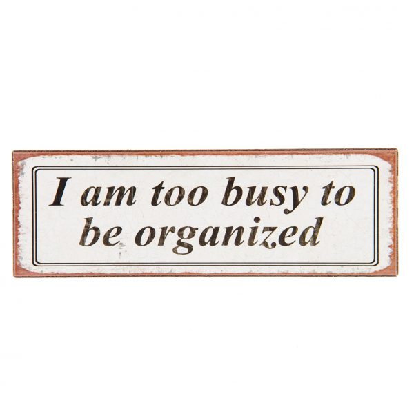 Magneet Too busy