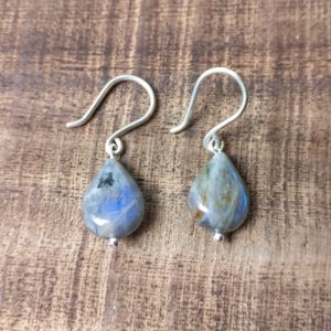 silver 925 labradorite earrings 2