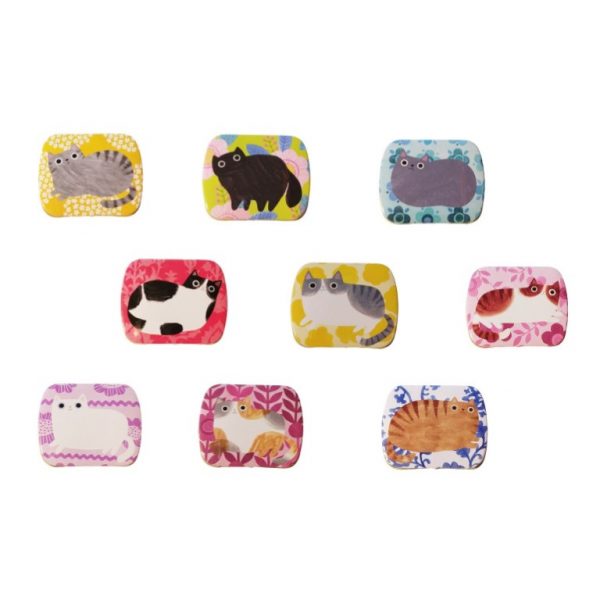 Planet Cat mini blikken doos
