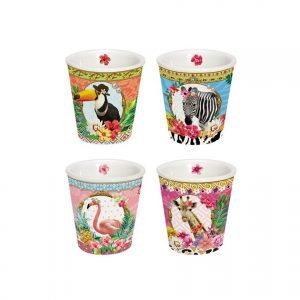 Fancy Animals espresso cups