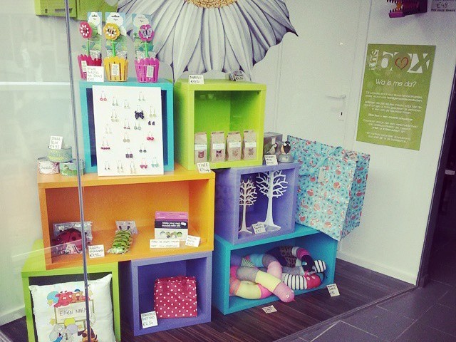The Box Mechelen vitrine