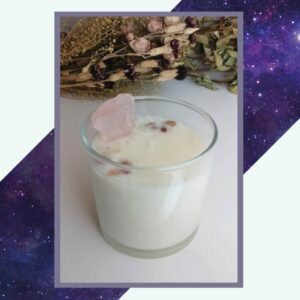 Silver Rune Crafts Strawberry Champagne XL raapzaadwas kaars