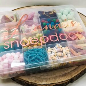 Kies en mix gepersonaliseerde snoepdoos