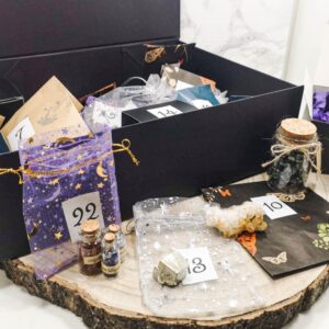 Adventskalender met kristallen