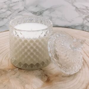 Lavender Crystals raapzaadwas kaars