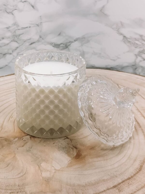 Lavender Crystals raapzaadwas kaars