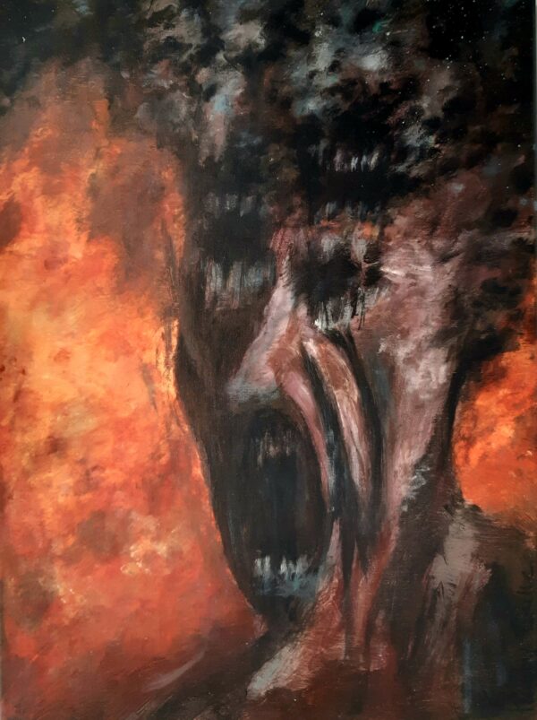Schilderij "You know what you are?"