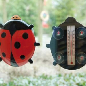 Raamthermometer lieveheersbeestje