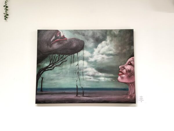 Schilderij "Chasing Demons"